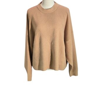 First Love by Lovelyn Tan Crew Neck Sweater Women’s Large Soft Knit Long Sleeve